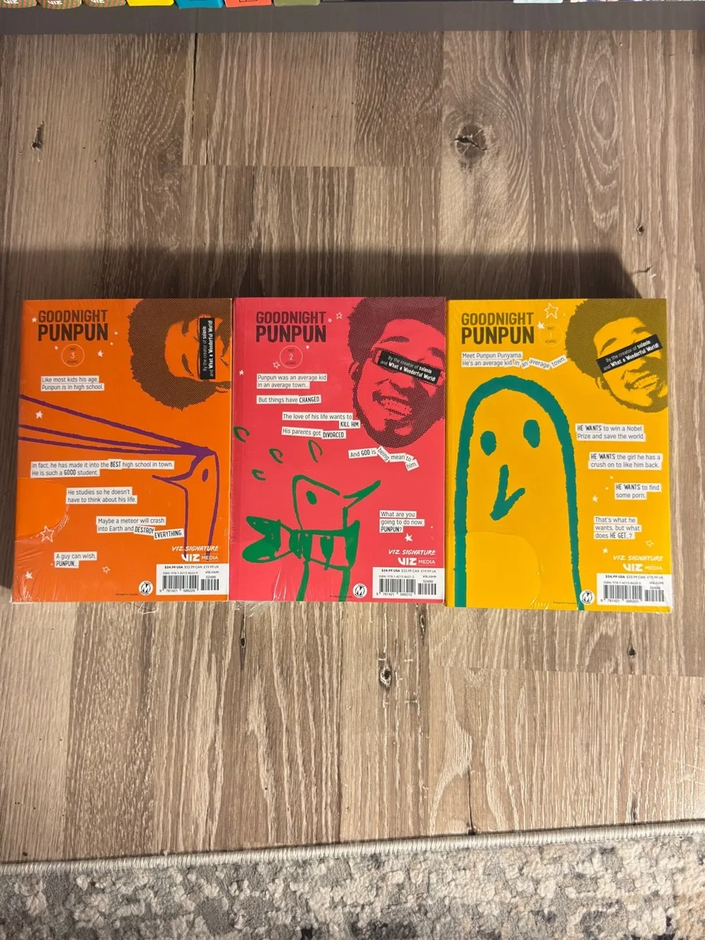 Goodnight Punpun Manga Full Set Vol 1-3 (English)